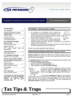Tax Tips and Traps
